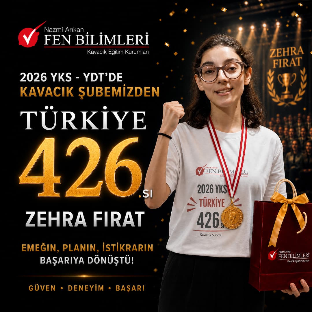 Zehra Fırat — 2026 YKS Türkiye derecesi