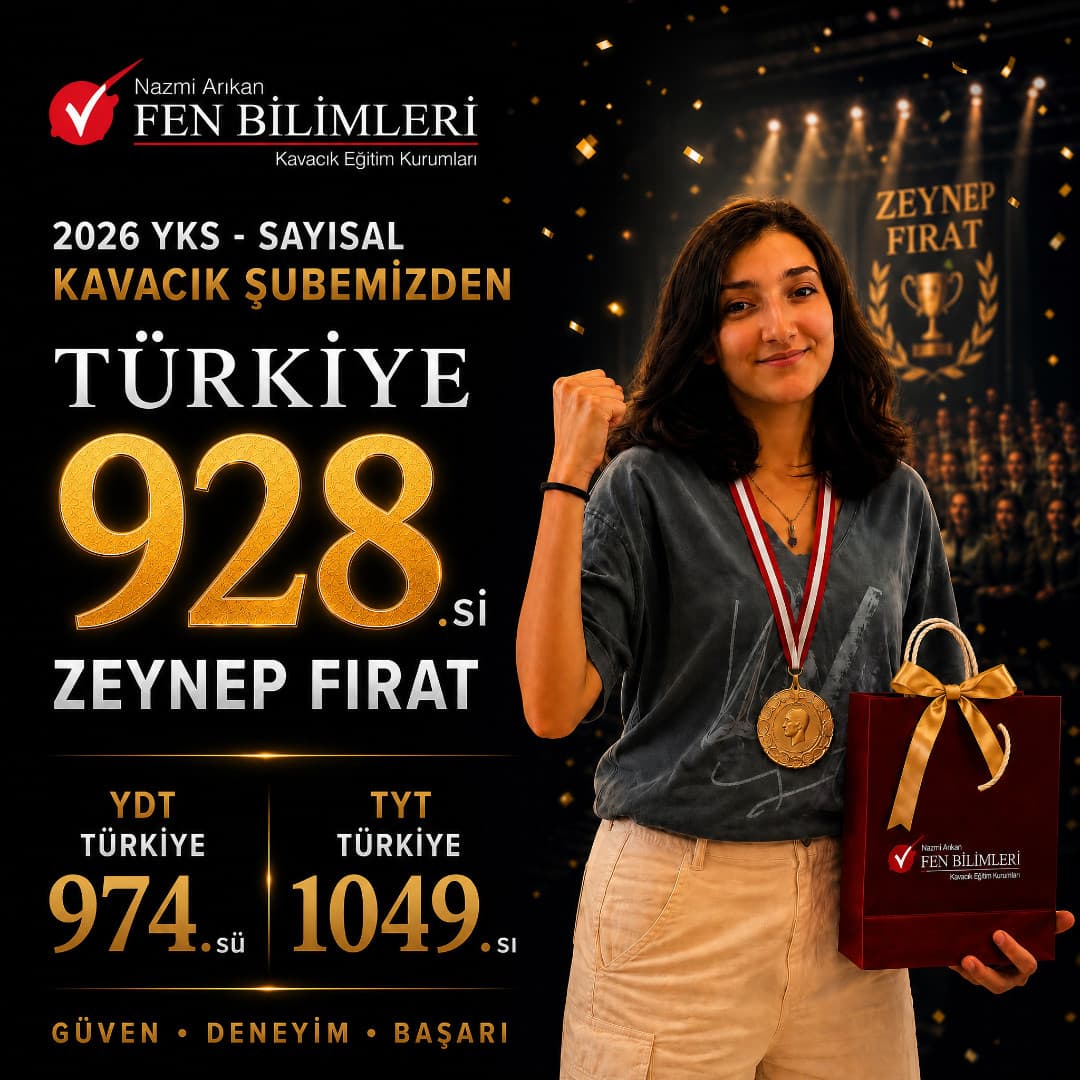 Zeynep Fırat — 2026 YKS Türkiye derecesi